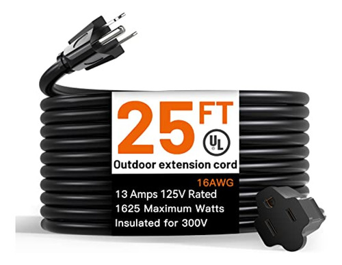 Alargador  Addlon Cable De Extensión Para Exteriores De 25 P