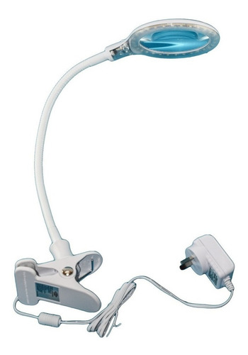 Imagen 9 de 10 de Lampara Luz Led Lupa Profesional Brazo Flexible Cosmetologia