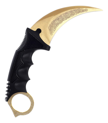 Cuchillo De Entrenamiento Karambit Seguro Y Práctico Con Fun