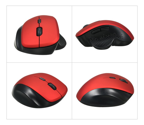 Oficina Ergonómica Inalámbrica Óptica Vertical De 6 Teclas D