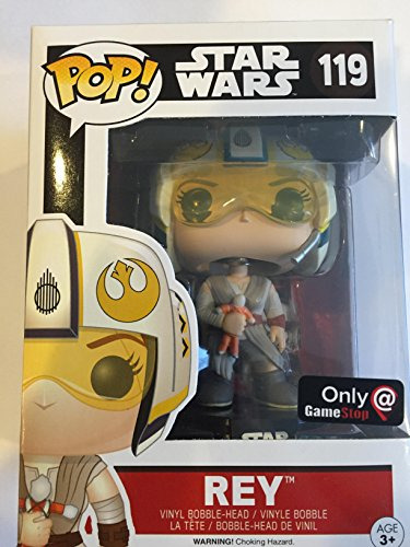 Funko Pop Star Wars Rey 119 Con Casco De Xwing Exclusivo