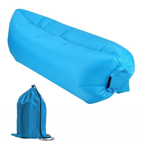 Sillon Cama Inflable Resistente Lazy Bag 240x70cm Playa