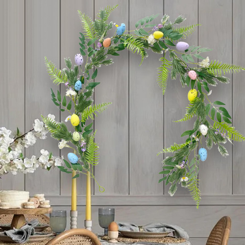 Guirnalda De Huevos De Pascua, Decoración Estilo B