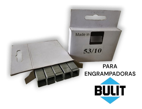 Grampas Grapas 5310 Compatible Con Linea S De Bulit 10mm
