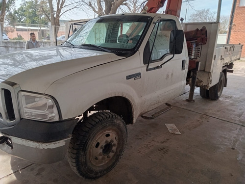 Camión Ford 4000 Con Hidrogrua Bull Crane + Barquilla