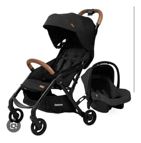 Coche Carestino Cici Con Huevito Excelente Estado Negro Negro