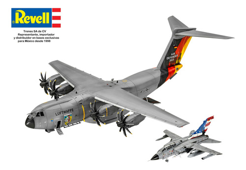 Air Defender Set Airbus A400m & Tornado By Revell # 3789