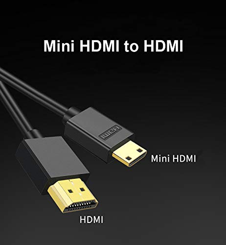 Mini Hdmi Cable Velocidad 4k 60hz Ultra Fino Soporte Hd