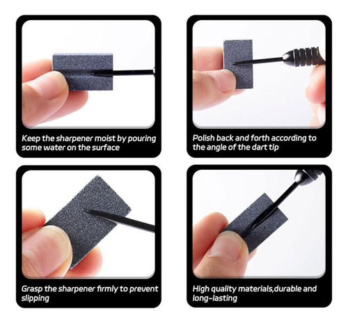 10pcs Sacapuntas De Punto De Dardos Para Punta De Dardos,