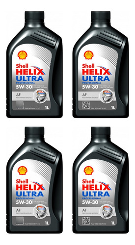 Aceite Shell Helix Ultra Pro Af 5w30 1 L X 4un