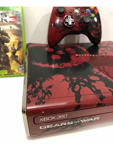 Microsoft Xbox 360 Gears of War 3 Limited Edition 320GB Red