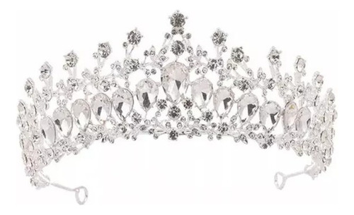 Accesorios Para Cabello Lujoso Corona De Reina Tocados Novia