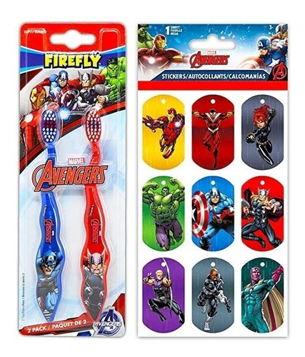 Marvel Avengers - Cepillo De Dientes Suave Para Niños Con .