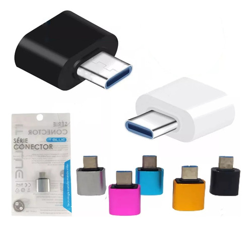 10x Adaptador Usb 3.1 Type-c Usb 3.0 Femea Celular Notebook