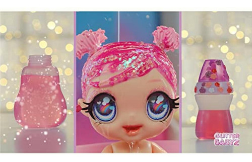 Glitter Babyz Mga's Melody Highnote Muñeca Con 3 Mágicos