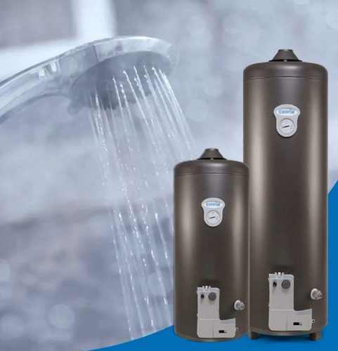 Termotanque multigas Escorial Geiser 80L grafito 80L