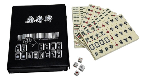 Juego De Mahjong Fichas De Tamaño Completo Juegos Amarillo
