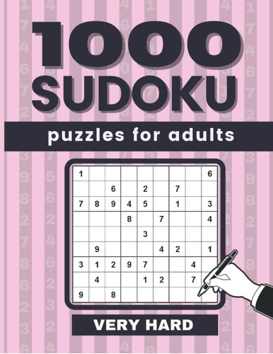 Libro: 1000 Sudoku Puzzles For Adults: Soduko Large Print Bo