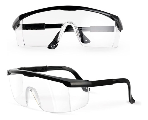 2 Pack De Gafas De Seguridad, Antivaho, Resistentes Ray...