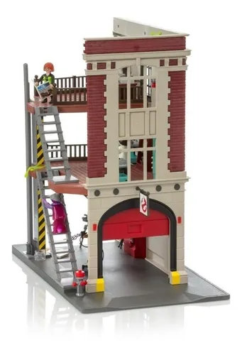 Playmobil 9219 Cazafantasmas Cuartel De Bomberos Orig Intek