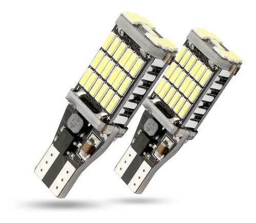 Imagen 1 de 10 de Juego 2 Lamparas Csp T10 Canbus 45 Led Smd Super Potencia
