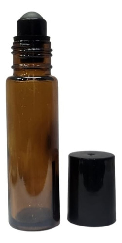 20 Envases Vidrio X 10 Cc Ambar Con Roll On Y Tapa