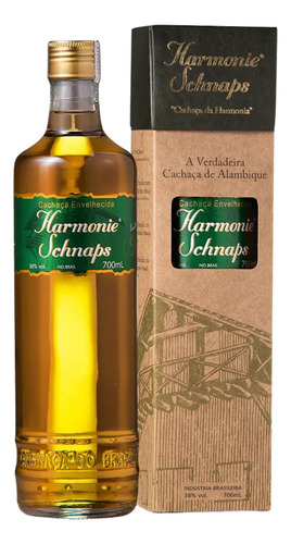 Cachaça Harmonie Schnaps Bálsamo
