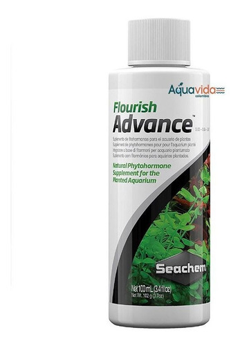 Seachem Flourish Advance 100ml Para Acuarios Plantados
