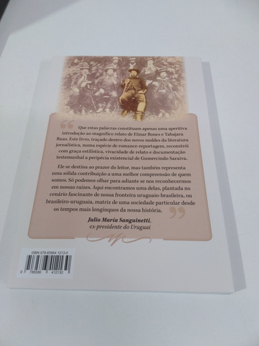 Livro Cabeça De Gumersindo Saraiva Elmar Bones E Tabajaras Ruas