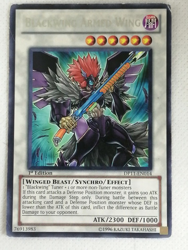 Blackwing Armed Wing Rare Yugioh