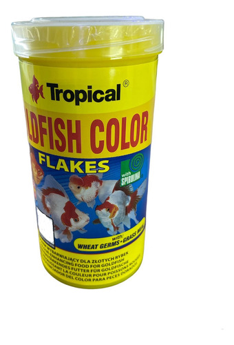 Tropical Goldfish Color Escamas 20gr Carassius Goldfish Poly