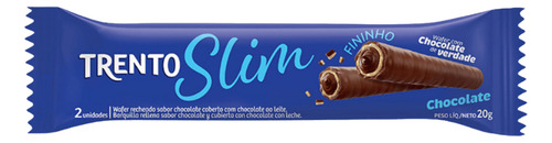 Trento Slim Chocolate Display 16unx20g