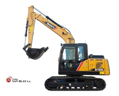 Imagen 6 de 9 de Excavadora Sany Sy135c (15 Toneladas), Desde