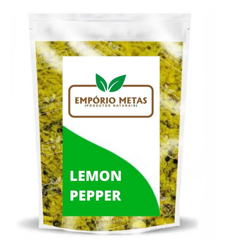 Lemon Pepper 1 Kg - Promoção