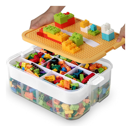 Caja De Almacenamiento De Juguetos Para Niños Para Lego Apil