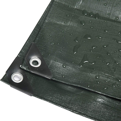 Lona Toldo Camping 5x4 - 100% Impermeable Ojales Reforzados
