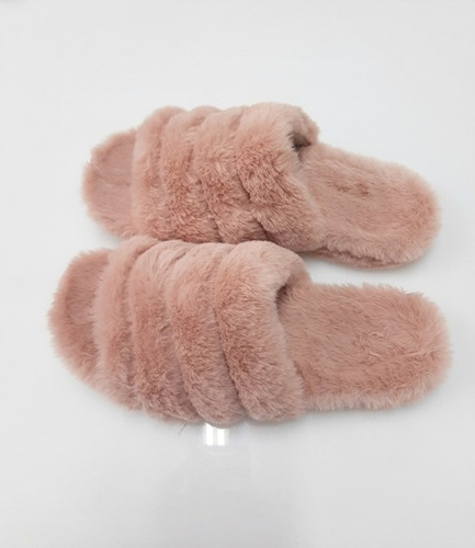 Pantuflas Super Abrigadas. Peluche. Divinas! Punta Cerrada