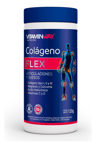 Colageno Flex Articulaciones Y Huesos Vitamin Way 120gs