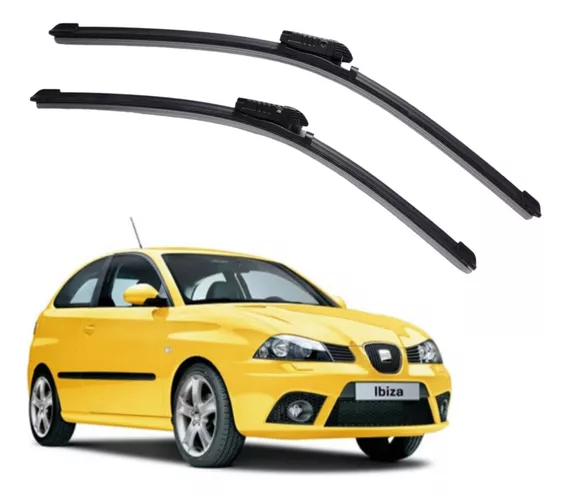 2 Plumas Limpiadoras Tipo Banana Seat Ibiza 2007 - 2009