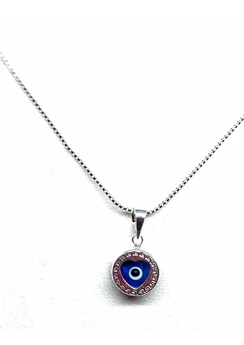comprar Collar Ojo Protector Plata 925 Amuleto Suerte Mujer