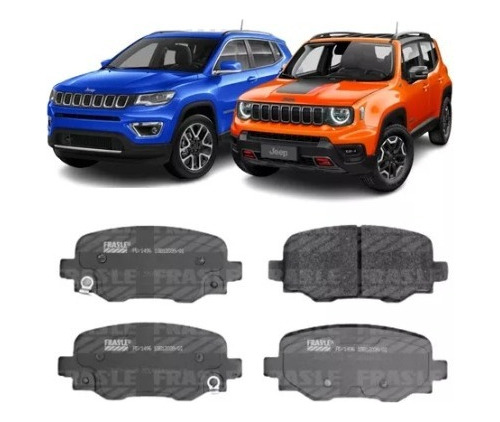 Pastilha Freio Traseira Jeep Renegade 15/23 Compass 16/23