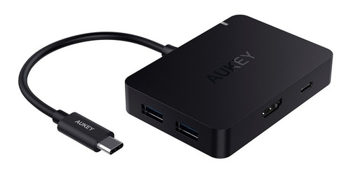 Hub 4 Puertos Usb 3.0 Puerto Hdmi Video 4k Aukey