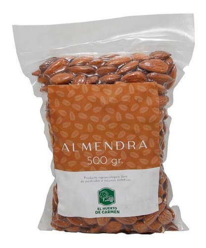 Almendras Enteras Orgánicas 500g Huerto De Carmen