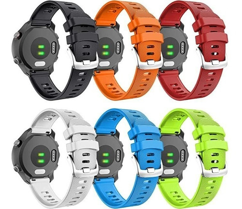 Malla Vivoactive 3 Forerunner 645/245, 20 Mm Pack 6