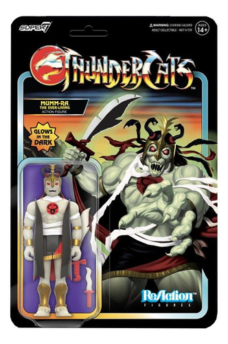 Thundercats Reaction Mumm-ra Glow In The Dark Super 7