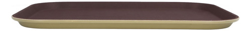 Bandeja Redonda Templada De 25 X 35 Cm (rectangular), Antide