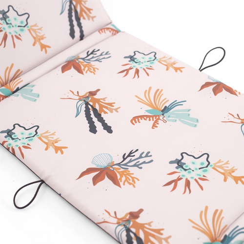 Reposera Plegable Chilly Diseño Coral