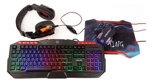 Combo Gamer Halion 4 En 1 Poseidon Ha-850c