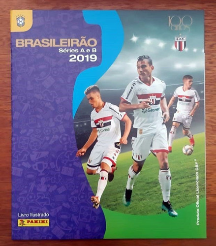 Álbum Brasileirão 2019 - Capa Exclusiva Botafogo-sp - Rara