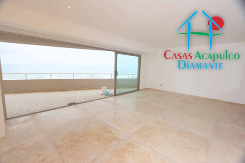 Imagen 25 de 29 de Cad Vidamar Ii A Ph 1. Sala A Doble Altura Con Terraza Y Vista Al Mar